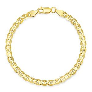 Mens Thick Gucci Mariner Chain Bracelet - 8.5" inches - 925 Italy